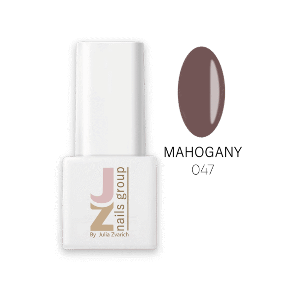 JZ Gel Nail Polish 047 Mahogany