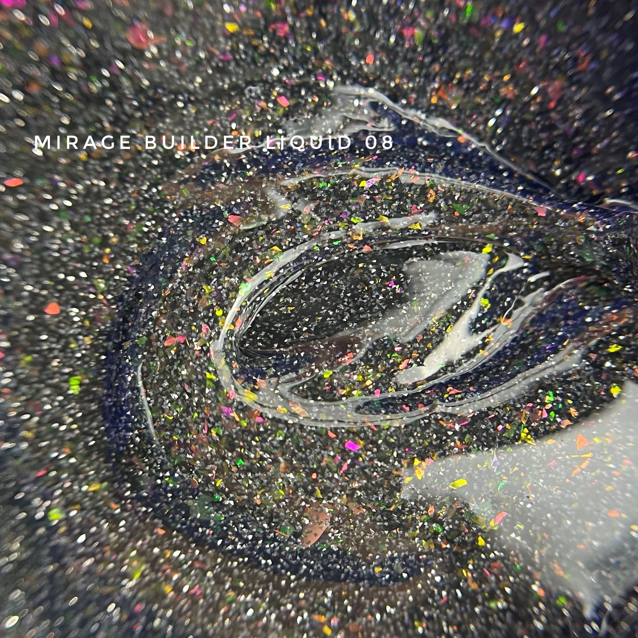 touch builder liquid mirage, tono 8, tonos marrones plateado