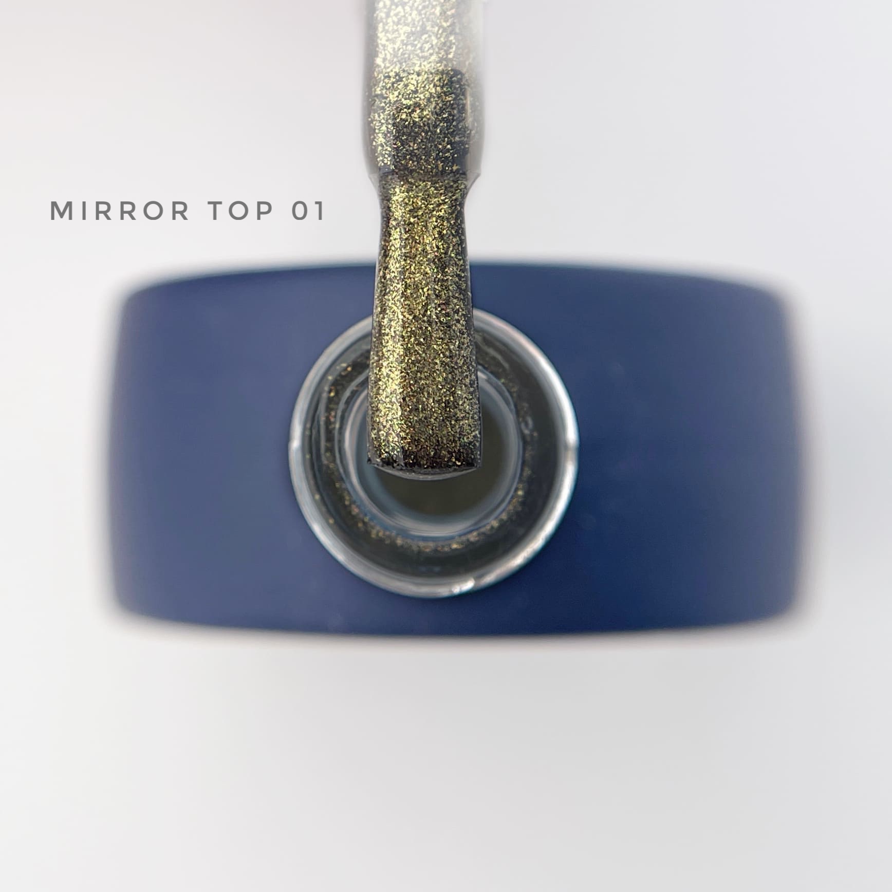 bote top mirror 1 tonos dorados, en formato 13 ml, marca touch