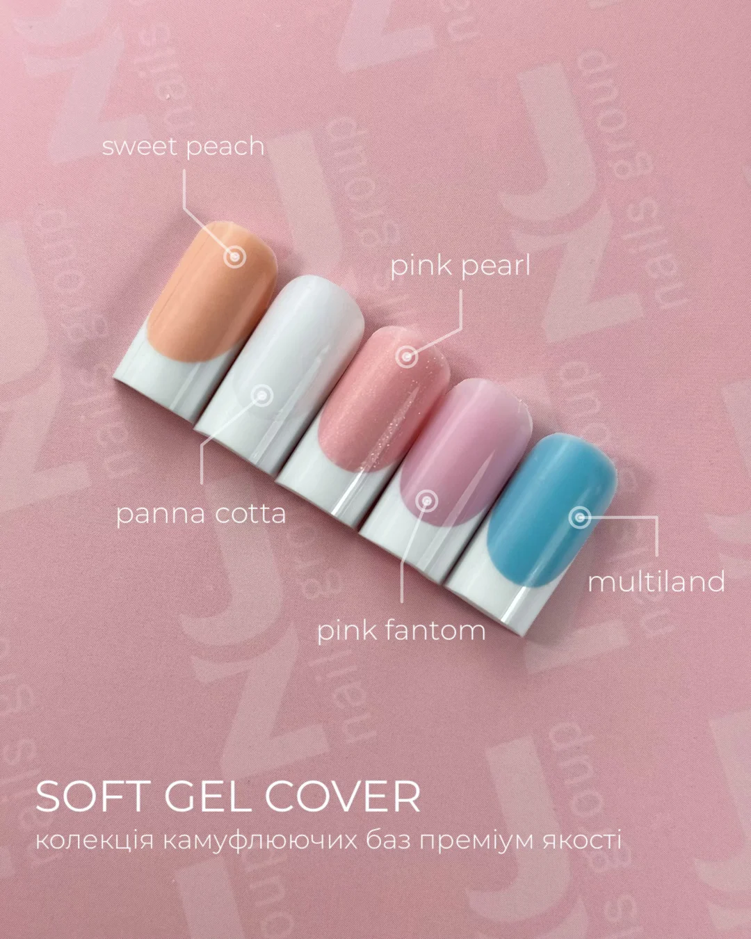 JZ Base Soft gel cover Multi Land - Imagen 3