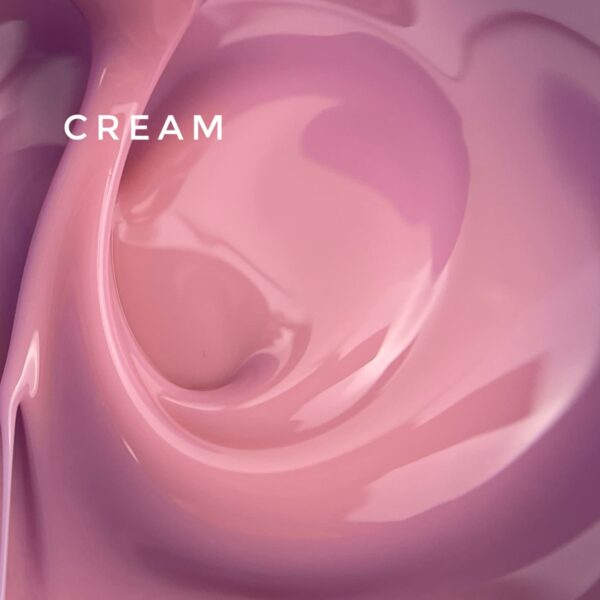 cover base de touch, tonalidad cream, rosa cremoso brillo