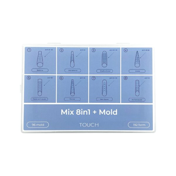 caja de tips de touch, mix 8 en 1