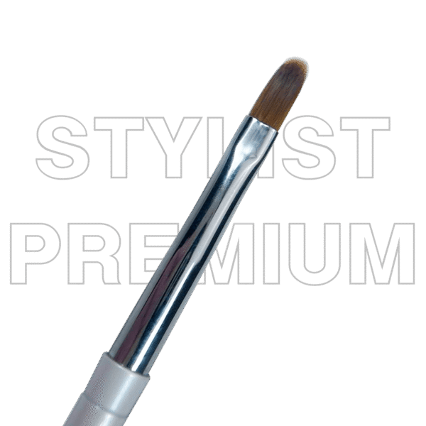 pincel stylist premium especial para construccion de uñas
