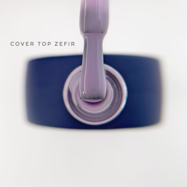 bote de cover top en tono zefir, lila suave