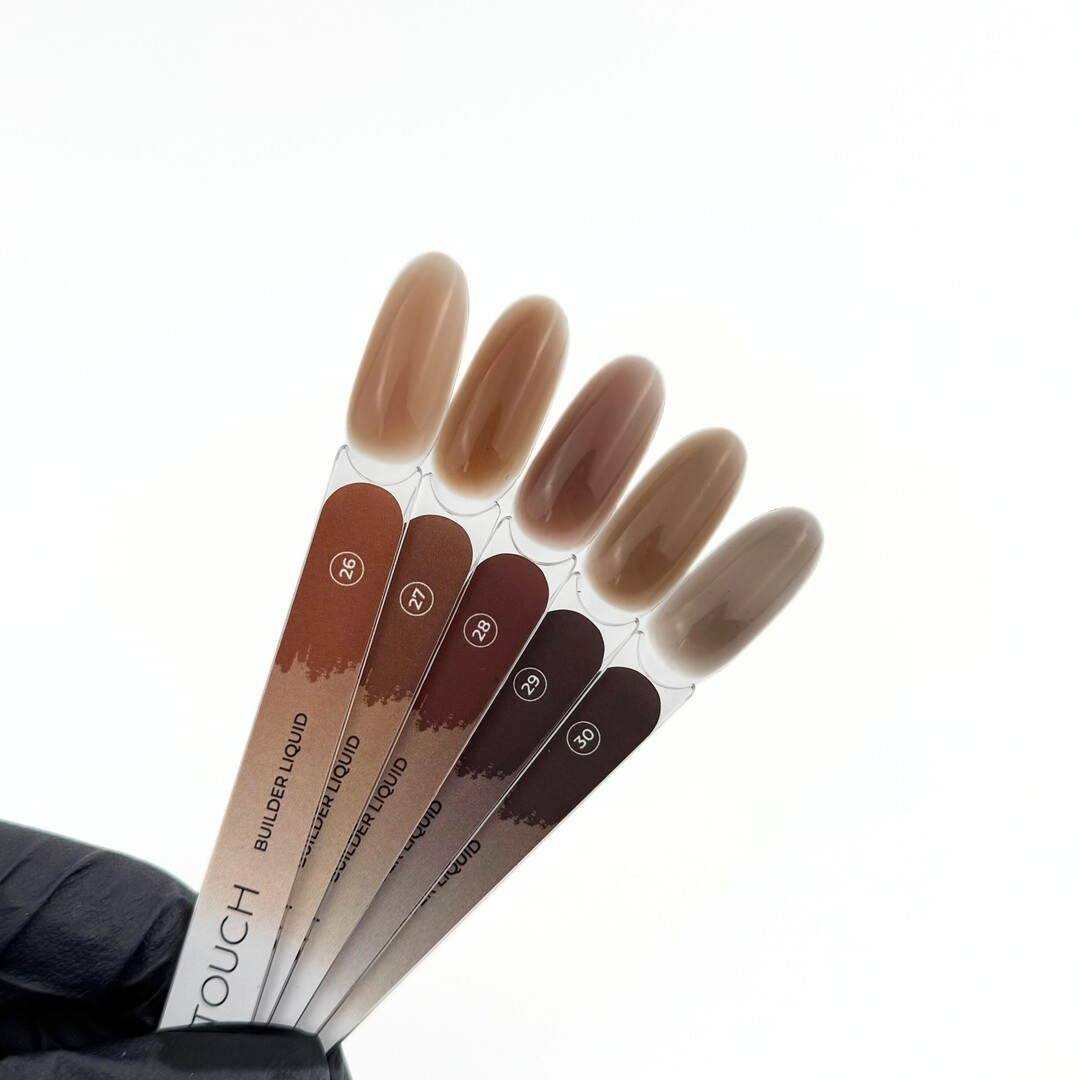 Paleta nuevos liquid touch tonos chocolate