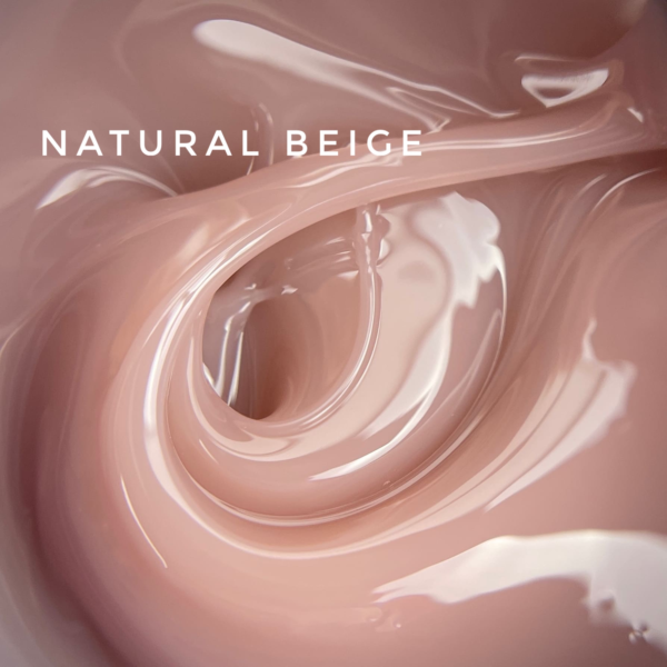 Bote de gel constructor para uñas natural beige
