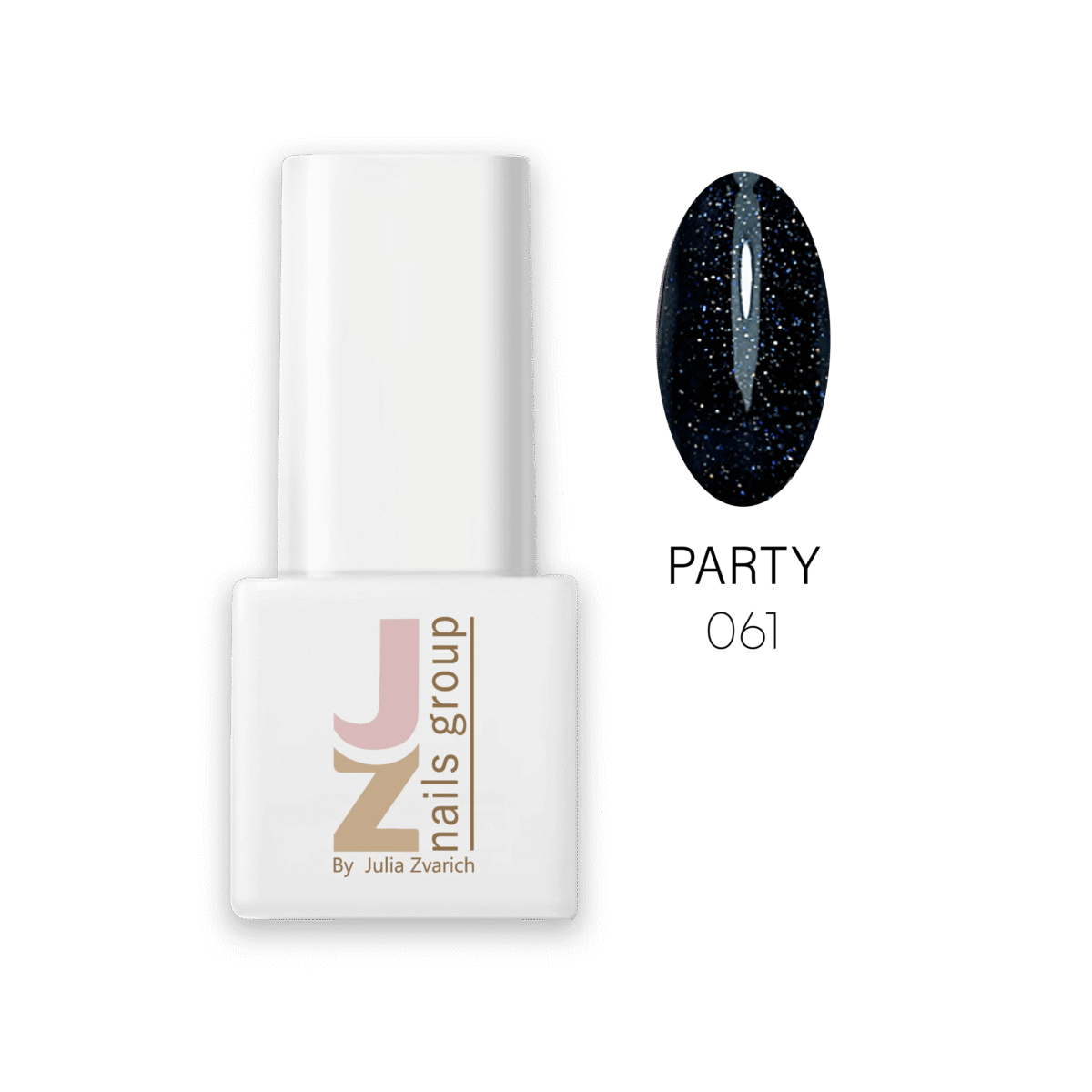 JZ Gel Nail Polish 061 Party
