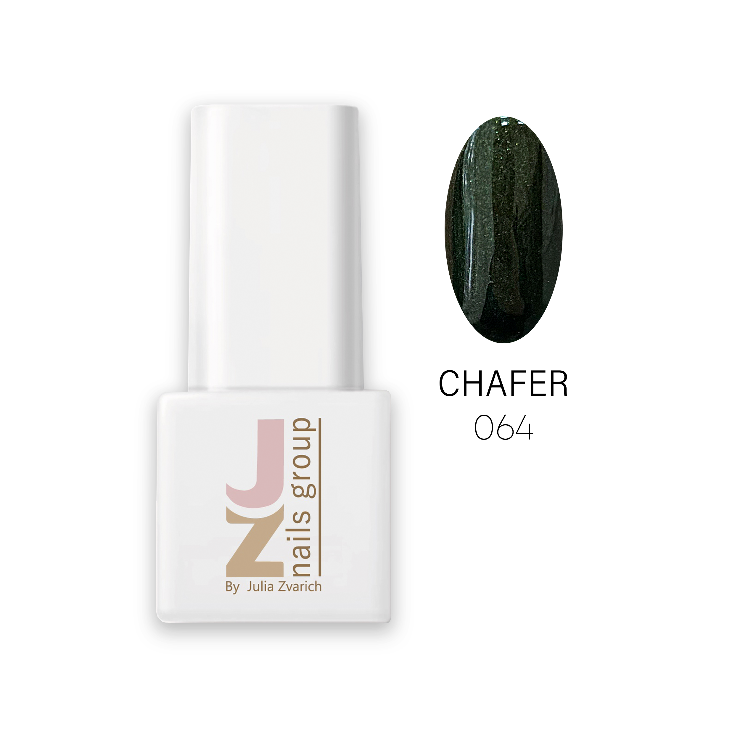 JZ Gel Nail Polish 064 Chafer