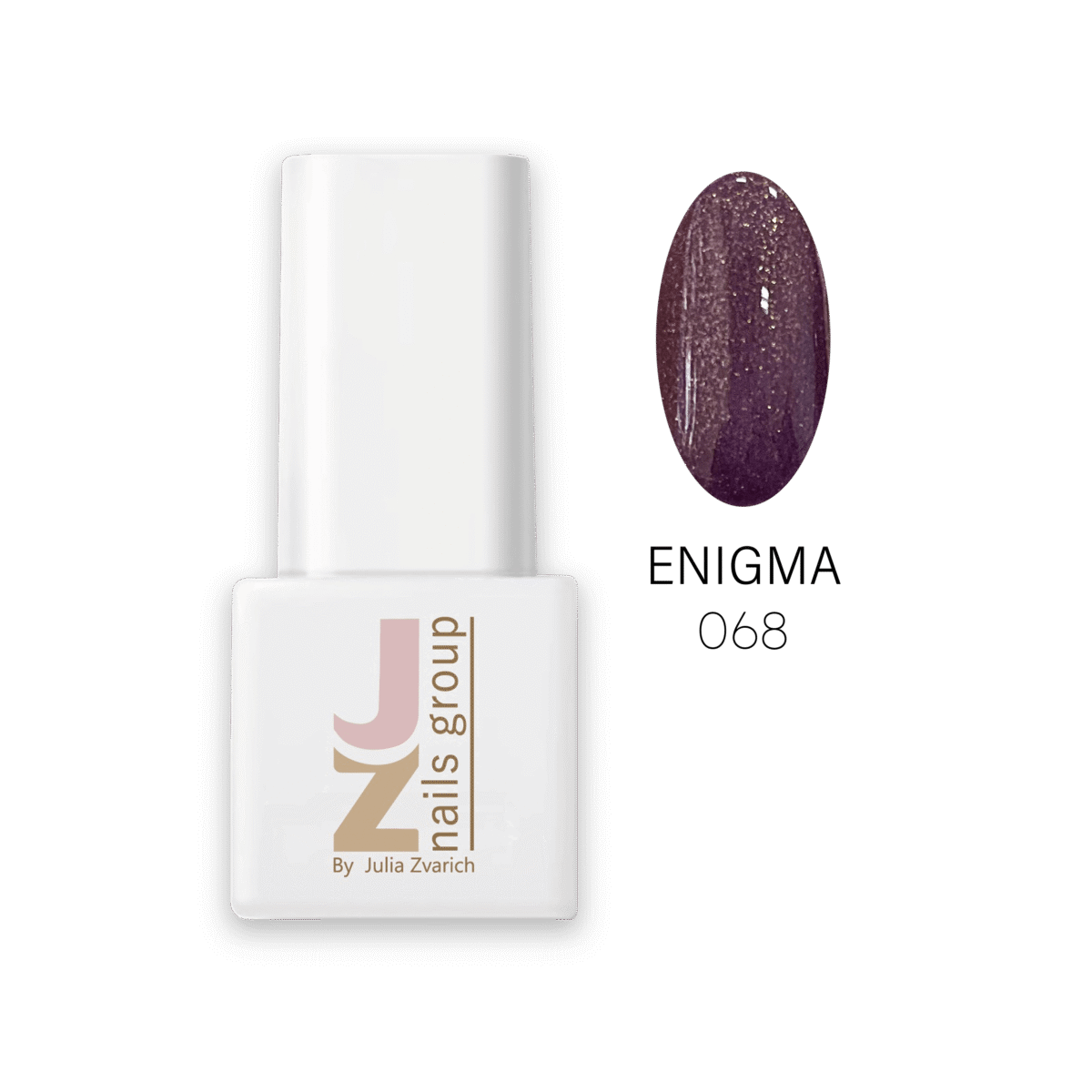 JZ Gel Nail Polish 068 Enigma