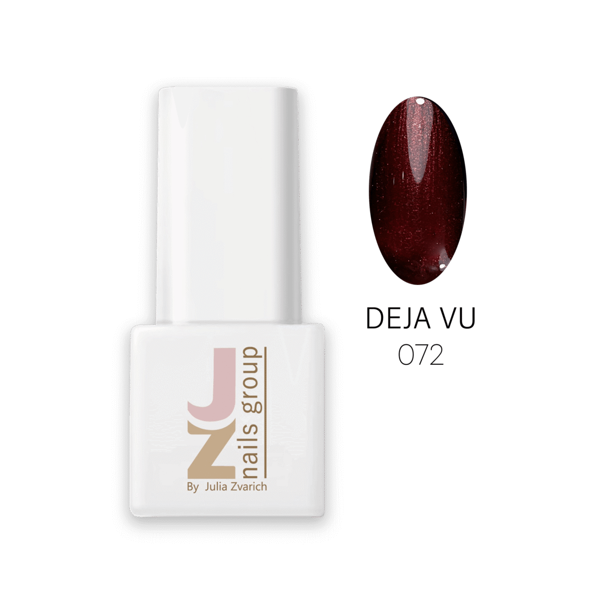 JZ Gel Nail Polish 072 Deja Vu