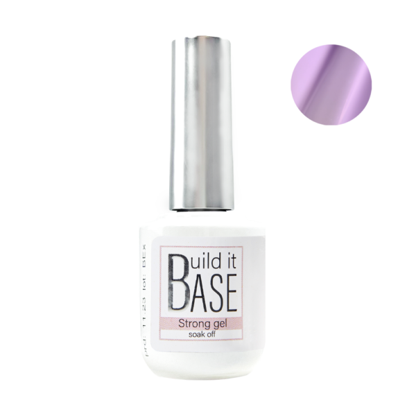 build it base, color peony, petalos lila