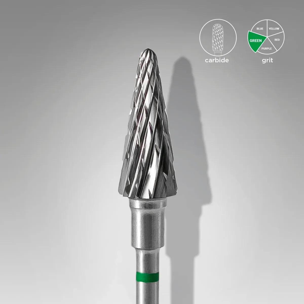 Fresa de carburo Cono STALEKS - 6 mm x 14 mm - Imagen 2