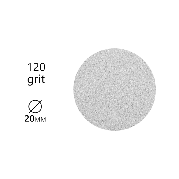 disco podo pedicura abrasivo 120 con esponja