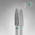 Fresa de carburo STALEKS PRO EXPERT Maiz Verde 4mm x 14mm - Abrasividad alta