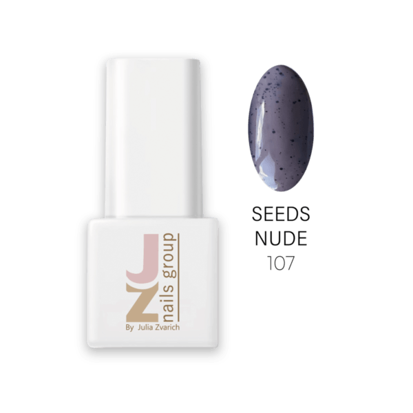 semipermanente morado ceniza con semillas