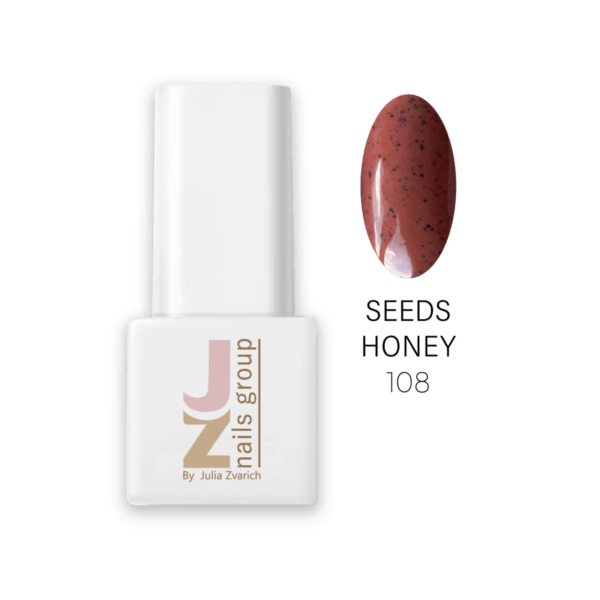 JZ Gel Nail Polish 108 - Seeds Honey