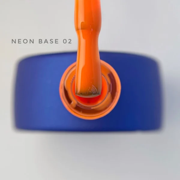 base neon naranja