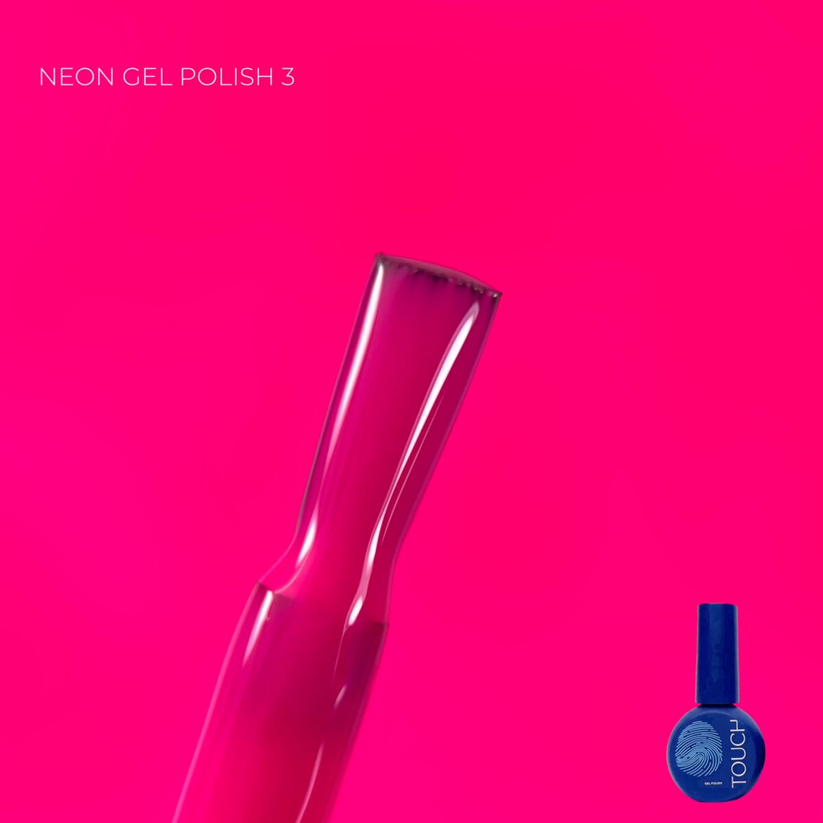 esmalte de uñas rosa neon