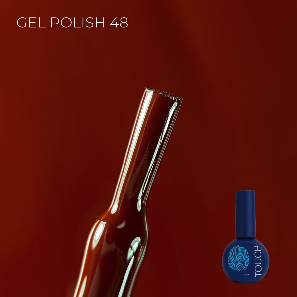 esmalte semipermanente uñas color cereza
