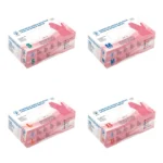 Guantes de nitrilo Rosa