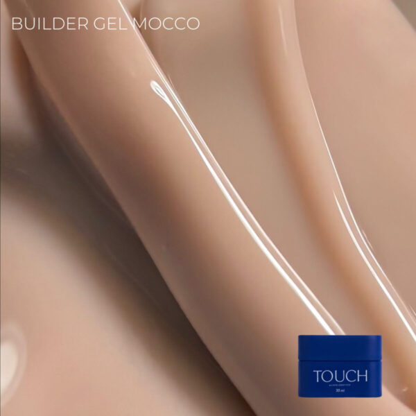 builder gel tono nude, cafe con leche