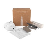 KRYPTON XPS-400 - Torno para manicura y pedicura Blanco-Gris