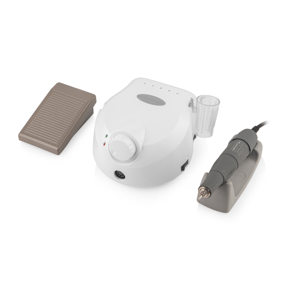 KRYPTON XPS-400 - Torno para manicura y pedicura Blanco-Gris - Imagen 3