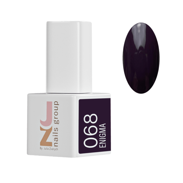 esmalte color granate negro