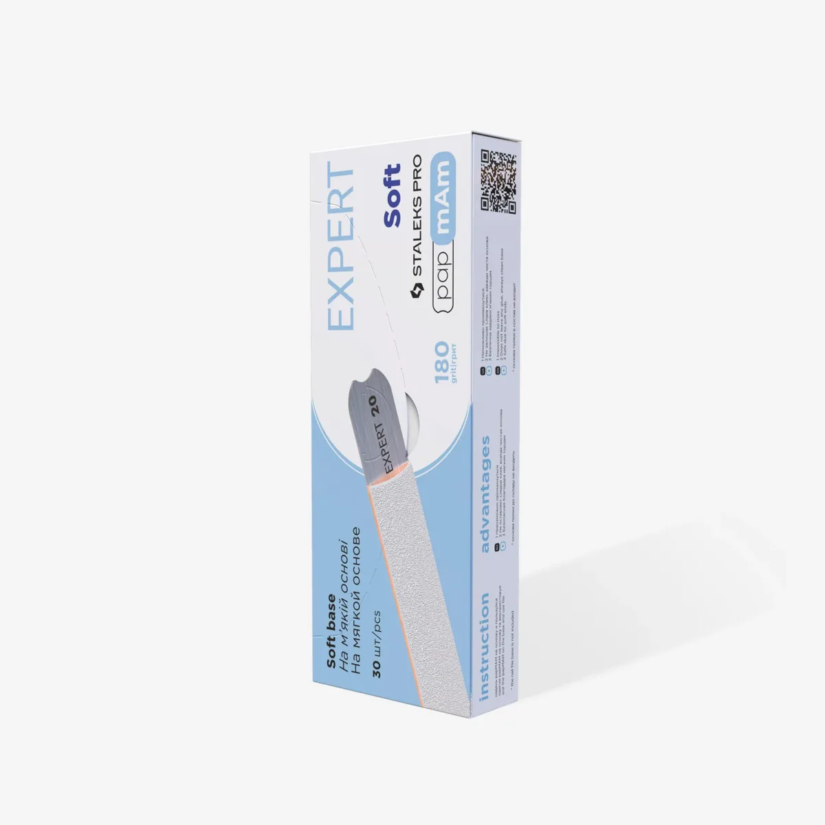 Recambios de lima con espuma tipo funda PapmAm Soft - Grano 180 - 25 uds - Imagen 4